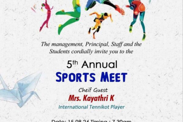 invite 5th Sports meet